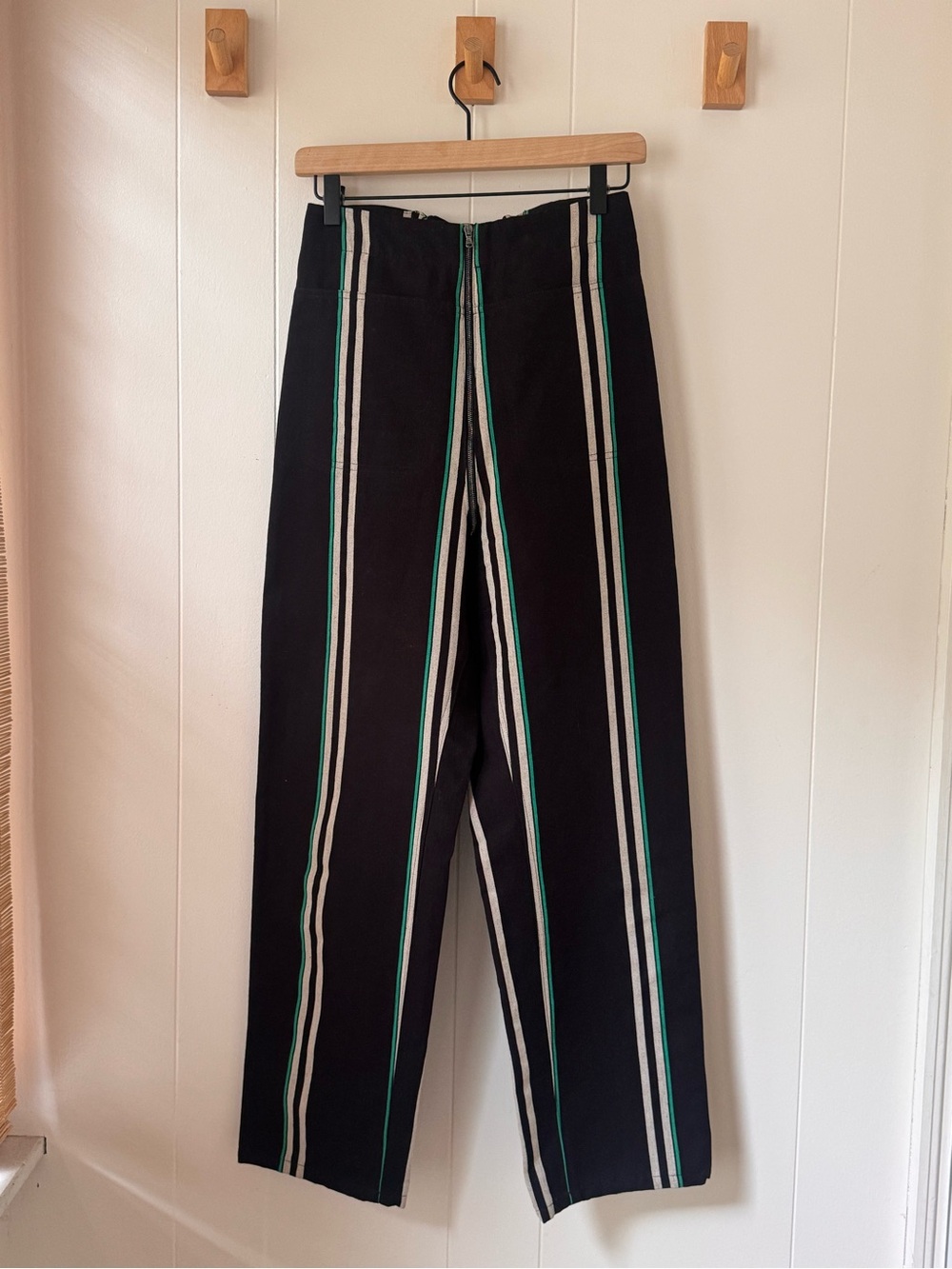 Rachel Comey Barrie Trouser - Black Stripe - Picture 5 of 7